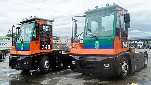 TWO fully electric terminal tractors at the Manila International Container Terminal, the first deployment of its kind in Philippine ports, will reduce emissions and support sustainable operations.