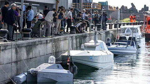 Taiwan tests USVs