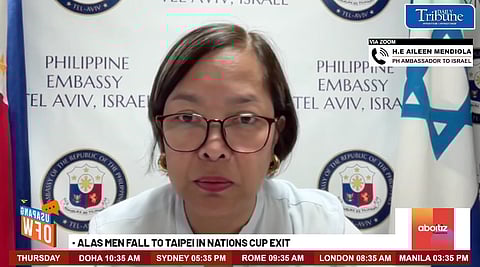 PHILIPPINE Ambassador to Israel Aileen Mendiola says at least seven Filipinos have been injured in the recent Iranian air attack on Israel.