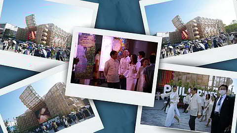 THE First Couple explored immersive attractions at the Philippine Pavilion in Osaka, which gained global attention for its creative showcase of Filipino artistry and culture, drawing more visitors from around the world.