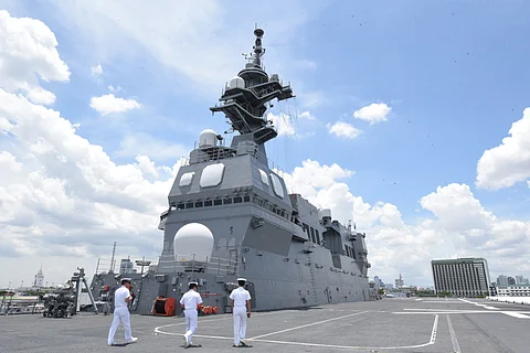 JAPANESE ships from the JMSDF Escort Flotilla Four received a warm welcome from Philippine Navy personnel with anime theme songs, marking another step in strengthening defense ties between Japan and the Philippines.