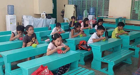 ‘All kindergarten children who are registered and attending public schools will be able to have access to nutritious food.’