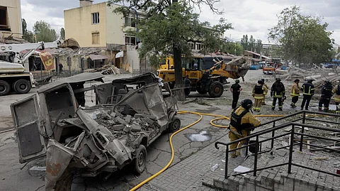 Russian Kyiv strike claims five, says Ukraine