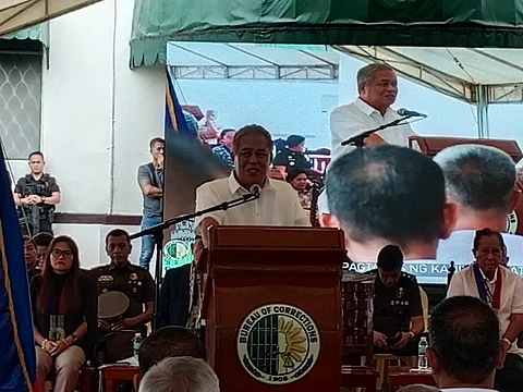 BuCor Director General Gregorio Pio Catapang Jr. addresses persons deprived of liberty (PDLs)