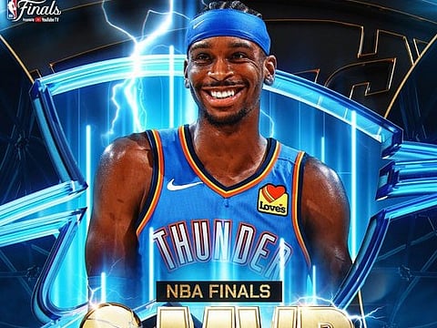 Shai Gilgeous-Alexander is NBA Finals MVP