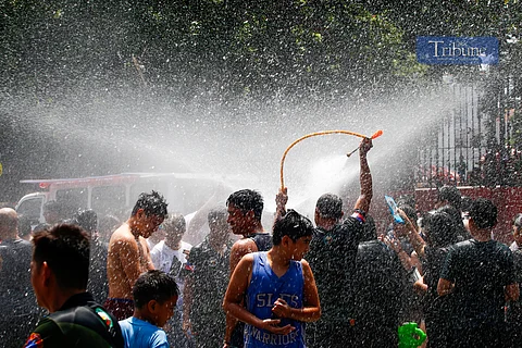 WATER you waiting for? Residents, tourists, and devotees soaked up the fun at San Juan City's Wattah Wattah Festival on 24 June 2025. The city designated a "basaan zone" along Pinaglaban Road for the annual splash-filled celebration honoring St. John the Baptist.