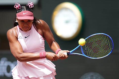 NAOMI Osaka displays her readiness for Wimbledon following a 7-6 (8/6), 7-6 (7/4) win over Olga Danilovic in the opening round of the Bad Homburg Open.