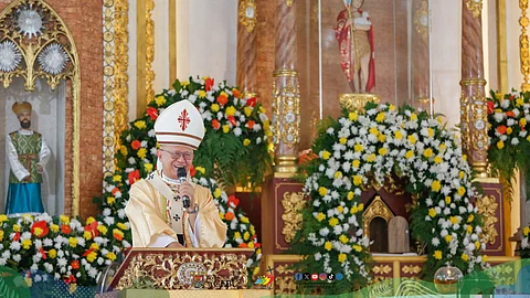 Today, the St. John the Baptist Catholic Parish in Tabuelan, Cebu, celebrates its 85th annual fiesta. Cebu Archbishop Jose S. Palma presided over the Holy Mass. He was joined by Msgr. Vicente Rey Penagunda (Vicar General), Fr. Ulysses Desales (Parish Priest), and other visiting priests.