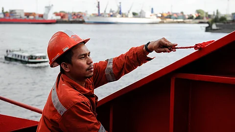 A TYPICAL day for a Filipino seafarer onboard an international seagoing vessel.