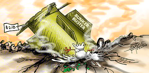 Costly milestone in modern warfare