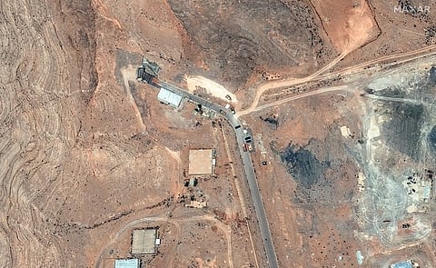 This handout satellite picture provided by Maxar Technologies shows tunnel entrances at Isfahan nuclear enrichment facility in central Iran on June 20, 2025. With his surprise announcement of a ceasefire between Israel and Iran, US President Donald Trump has turned his flair for social media into diplomatic deftness, despite continued uncertainty in the Middle East.
Israel, Iran and Trump himself all declared victory after 12 days of conflict that culminated June 21 in the United States bombing Iran's key nuclear sites.