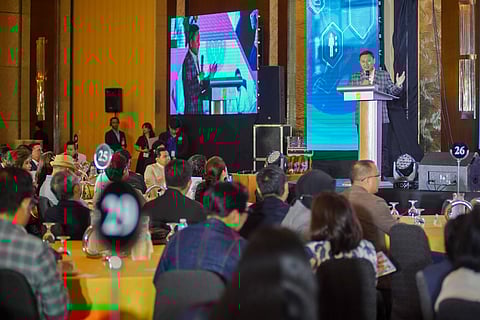 EDUCATION Secretary Sonny Angara speaks at the 5 June 2025 National Skills Summit.