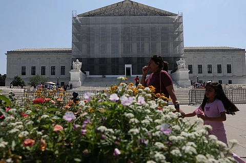 WASHINGTON, DC - JUNE 26: An exterior view of the U.S. Supreme Court building on June 26, 2025 in Washington, DC. The Supreme Court rejected Planned Parenthood's challenge to South Carolina's attempt to bar the organization from participating in its Medicaid program, clearing the way for the state to strip the organization of Medicaid funds.