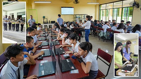 PUBLIC school teachers in Zambales received their newly delivered laptop under the Department of Education’s early procurement program.
