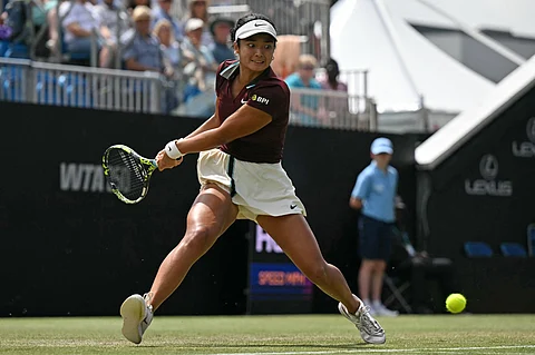 Alex Eala reaches a career milestone by becoming the first Filipino to make a WTA final in the Eastbourne Open in London.