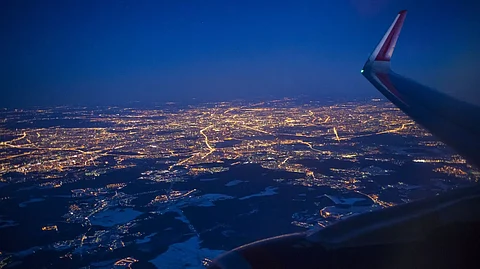 The night a plane fell from the sky