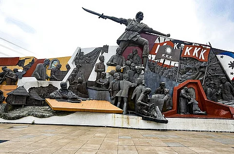 The likeness of Gat Andres Bonifacio — one of the country’s heroes — can be seen at almost any part of the country, as seen in the Kartilya ng Katipunan Shrine in Manila.