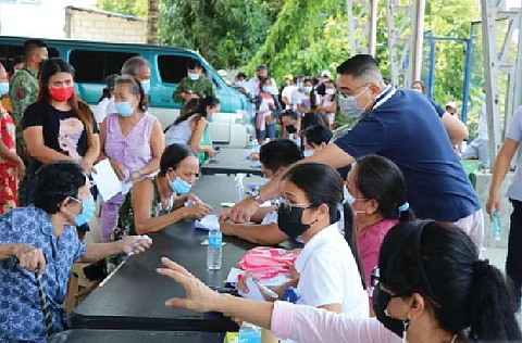 Political figures are almost always present during the distribution of what are termed social amelioration programs, which are essentially outright doles.