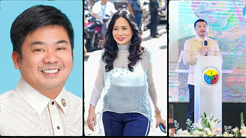 MAYOR Dale Gonzalo Malapitan of Caloocan City, Mayor Jeannie Sandoval of Malabon City and Mayor Weslie Gatchalian of Valenzuela City marks the beginning of their new mayoral term after the 2025 midterm polls