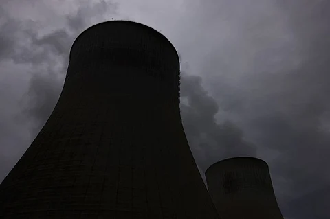 COOLING chimneys at the Cruas-Meysse nuclear power plant, in Cruas, central-eastern France on 12 February 2025.
Meralco and Électricité de France will study the feasibility of a possible nuclear site in the Philippines.