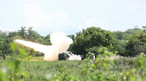 Philippine Army and US Army Pacific forces conducted a joint live fire exercise on Monday at the Canantong Fire Base in Laur, Nueva Ecija. The drill featured two units of the High Mobility Artillery Rocket System or HIMARS, showcasing the strength of defense cooperation between the two allies.