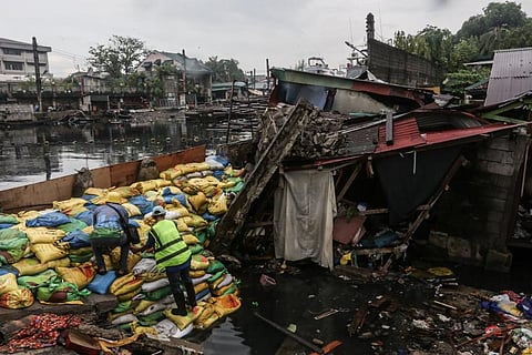 Navotas collapsed river wall clearing launched