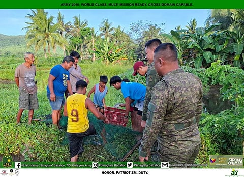 Successful tilapia harvest marks livelihood breakthrough in Aurora