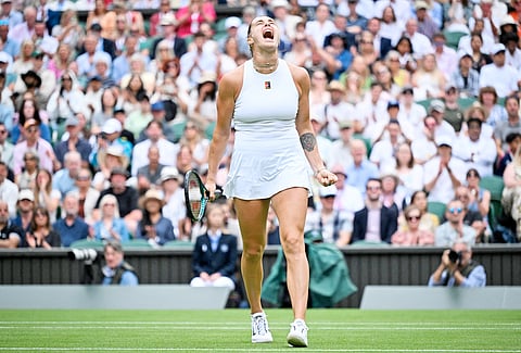 ARYNA Sabalenka is worried over the unpredictability of the Wimbledon Championships.