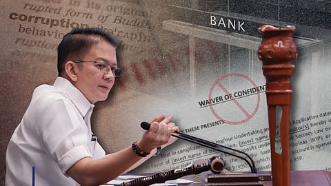 SENATE President Chiz Escudero refiles a bill requiring public officials to waive bank secrecy rights to boost transparency and fight corruption.