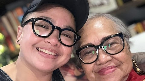 Ice Seguerra with Mommy Caring