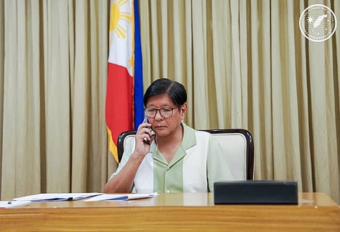 PRESIDENT Ferdinand R. Marcos Jr. held his first phone call with Canadian Prime Minister Mark Carney to extend his congratulations and reaffirm the strong and growing ties between the Philippines and Canada.