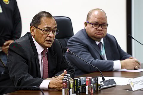 National Bureau of Investigation Director Jaime Santiago