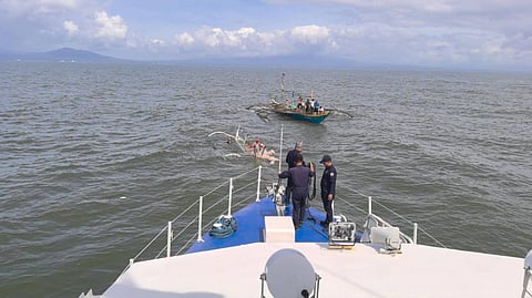 THE Philippine Coast Guard successfully rescued two fishermen in the waters off Orion, Bataan on Monday.
