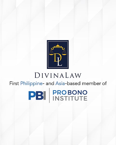 DivinaLaw first in Asia to join Pro Bono Institute's Law Firm Project