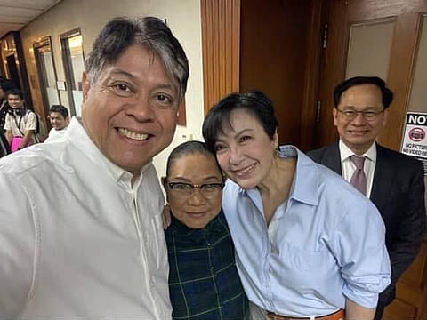 PEACE mode for Sharon, Sen Kiko and Cristy