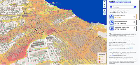 Drenched streets? Let Project NOAH guide you