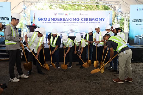 BCDA breaks ground for affordable Clark housing