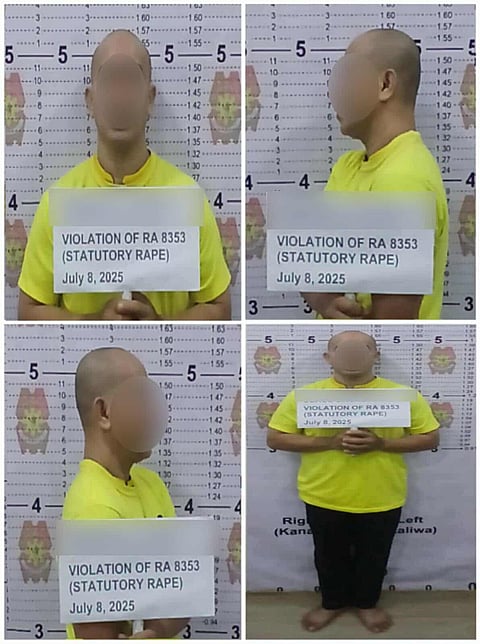 Man accused of raping grade schooler in Marikina gas station arrested