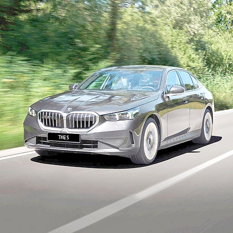 CLASSIC looks and turbo power meet in the sleek BMW 520i.