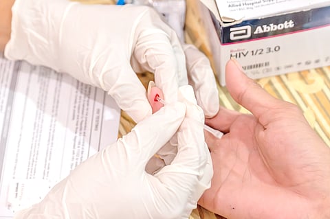 PSFI’s community outreach provides free HIV testing.