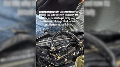 A priceless treasure passed down to Andi Eigenmann's daughter