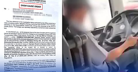 ‘Distracted’ bus driver’s license suspended