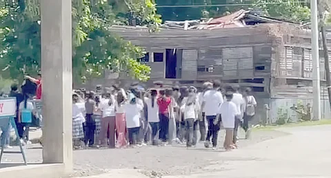 A MAGNITUDE 5.8 earthquake struck off Pasuquin, Ilocos Norte at 10:38 a.m., prompting students in Badoc to evacuate classrooms as a precaution. Phivolcs said the quake was felt across Northern Luzon, with Instrumental Intensity IV recorded in parts of Cagayan, Ilocos Norte and Ilocos Sur.