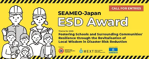 SEAMEO-Japan ESD Award 2025 opens for entries