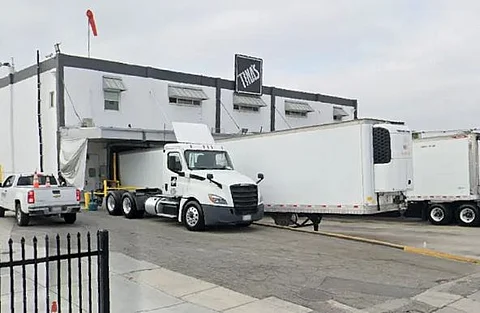 EMERGENCY responders found a 19-year-old sanitation worker dead after he fell into a meat grinder that unexpectedly turned on while he was cleaning it at Tina’s Burritos in Vernon, California.