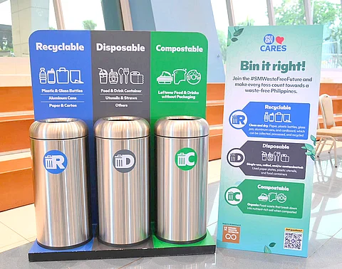SM Group reinforces its sustainability push with the installation of RDC-labeled bins —designated for recyclable, disposable and compostable waste — across its malls and properties nationwide, supporting a culture of responsible waste management among customers and tenants.