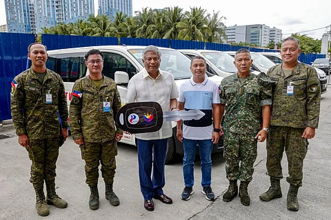 More PTVs donated to military units, LGU