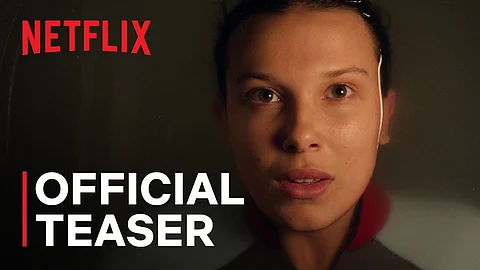 Millie Bobby Brown as Eleven.