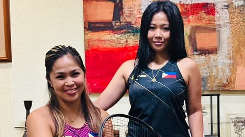 BIEN (right) and Bambi Zoleta will always be bonded by love, friendship and teamwork regardless of their partners inside the court.