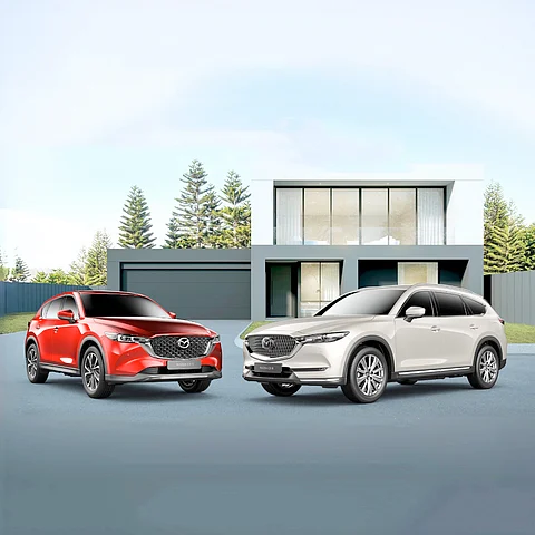 BOTH the Mazda CX-5 and CX-8 are available at P199K all-in downpayment with 3-year insurance included.